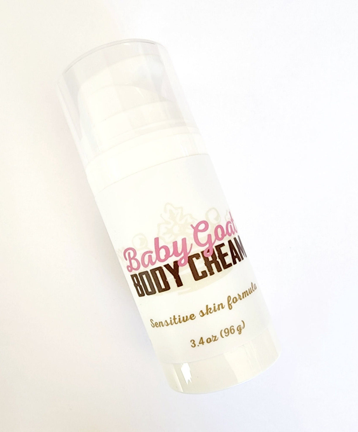 Baby Goat Body Cream Pump - nakedgoatfarm