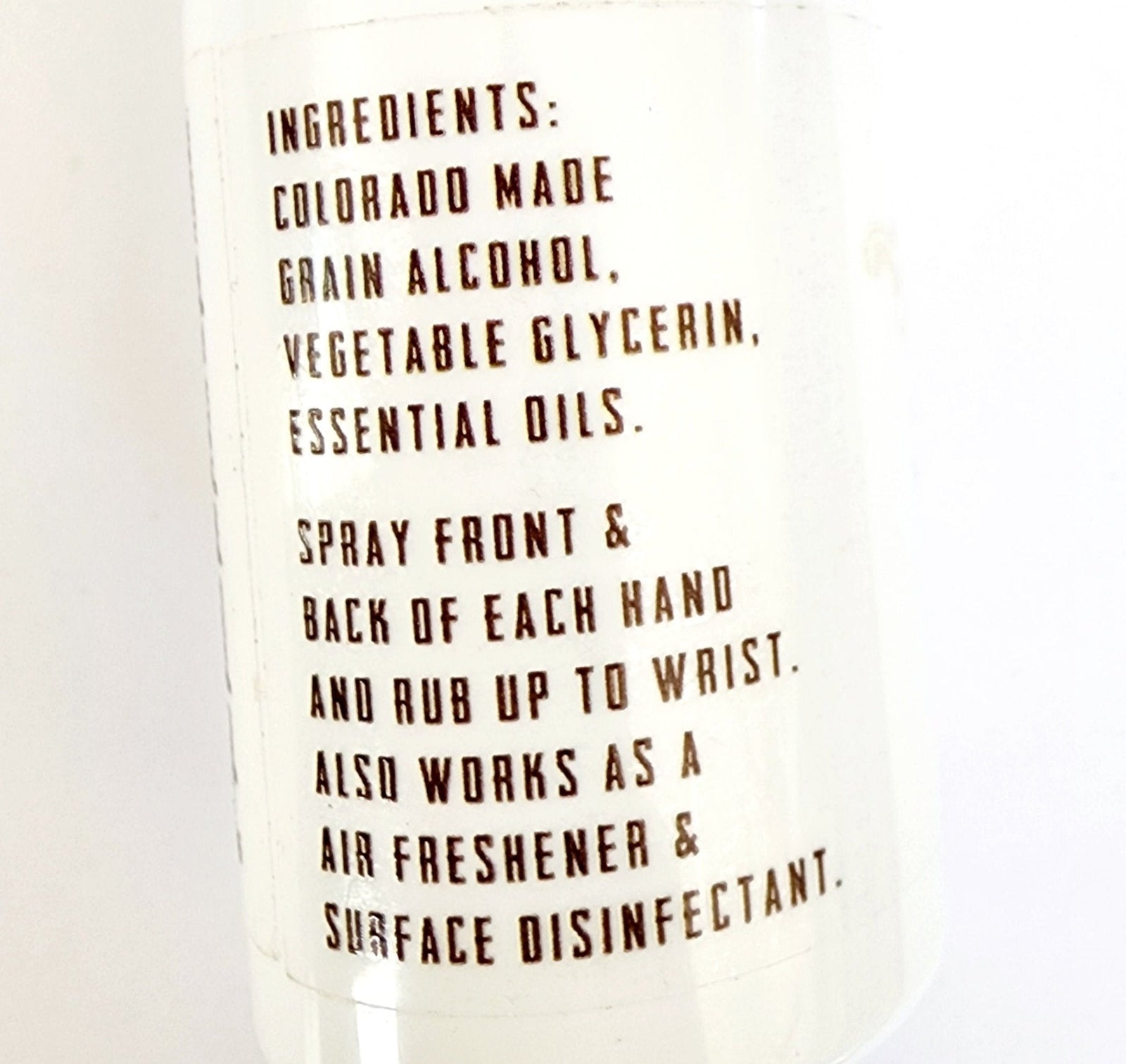 Hand Sanitizer - nakedgoatfarm
