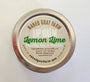 Lip Balm 1/2 oz Screw Top Metal Tin - nakedgoatfarm