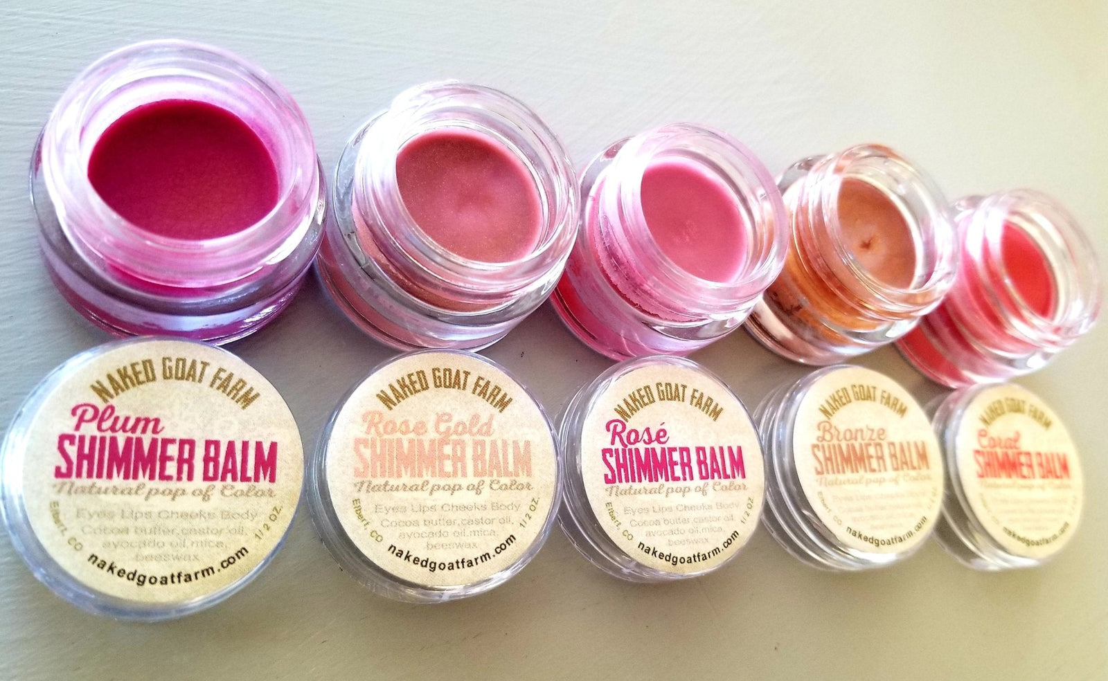 Shimmer Balm - nakedgoatfarm