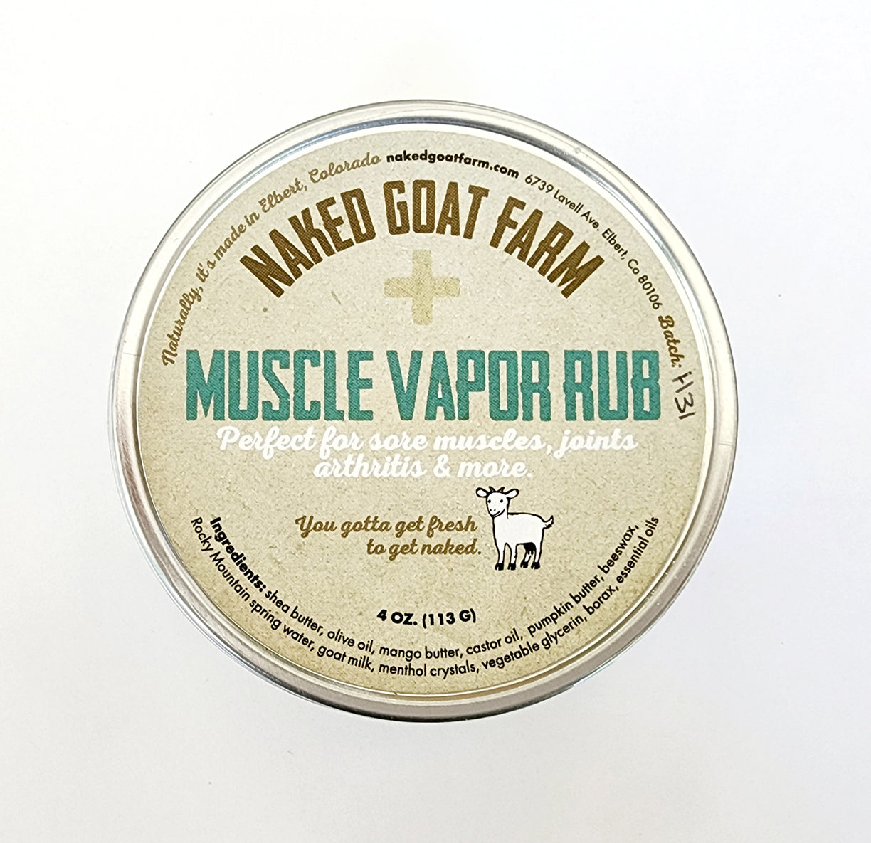 Muscle Vapor Rub