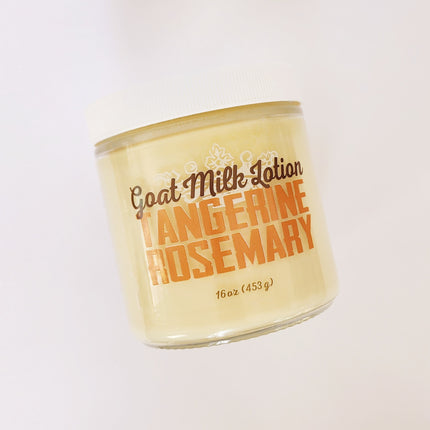 Goat Milk Lotion 16 oz – Tangerine Rosemary