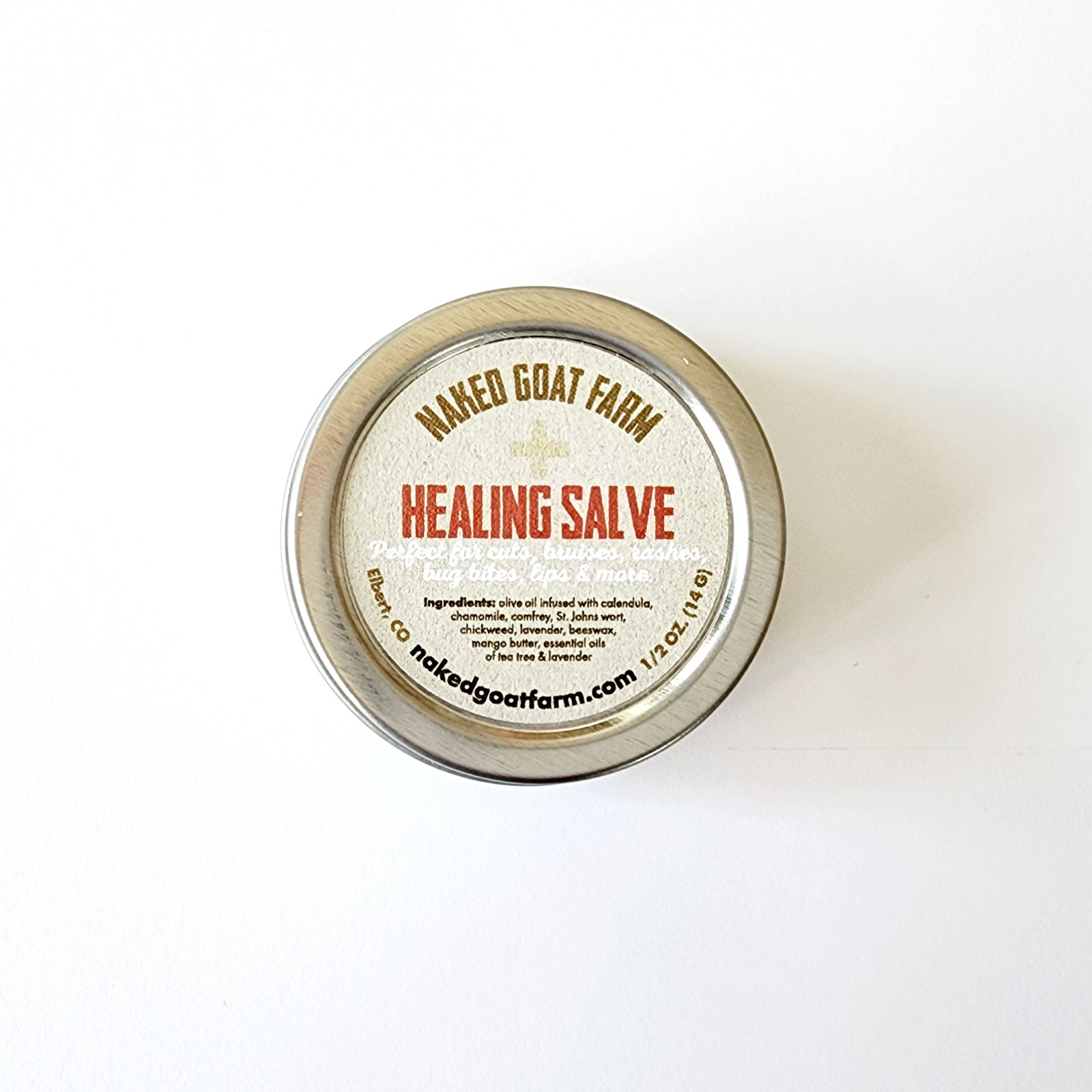 Healing Salve Mini 1/2 oz Tin