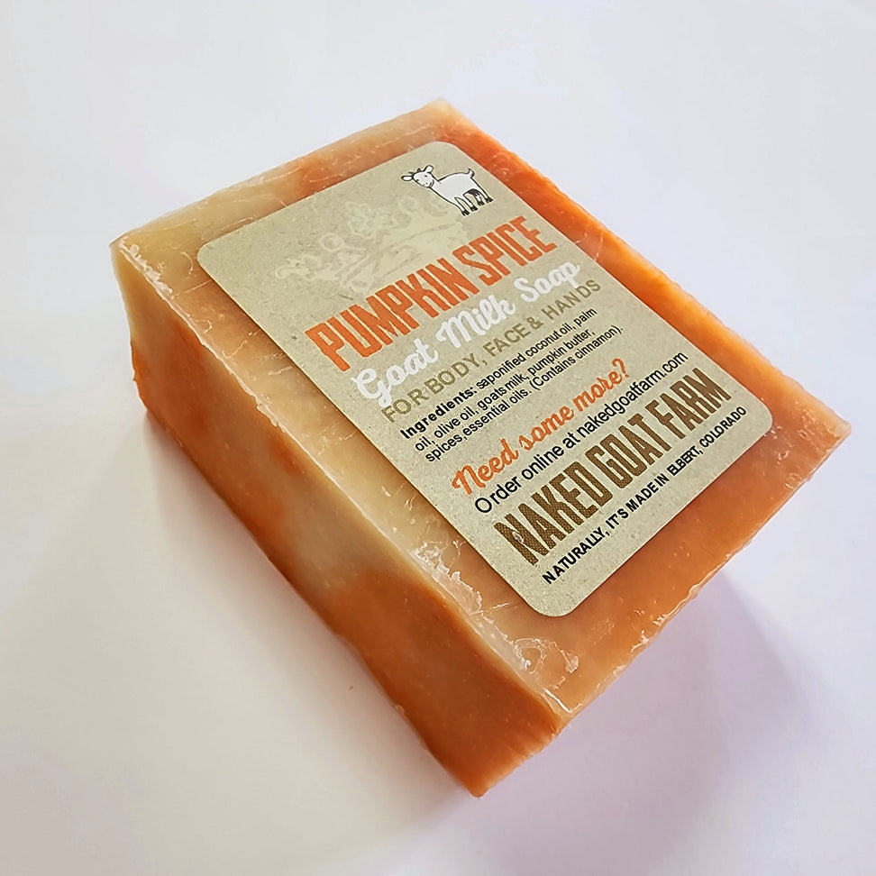 Goat Milk Soap pumpkin spice