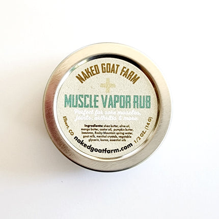 Muscle Vapor Rub Mini 1/2 oz tin