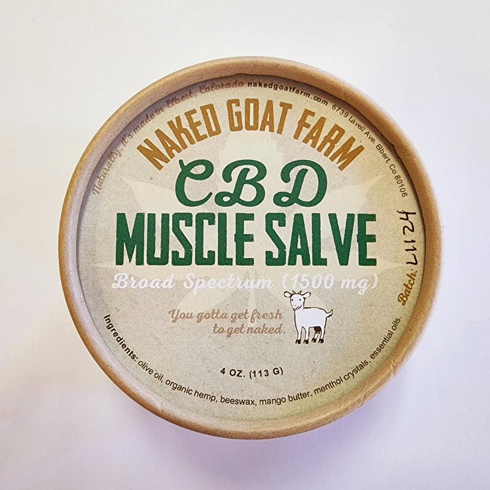 CBD Muscle Salve