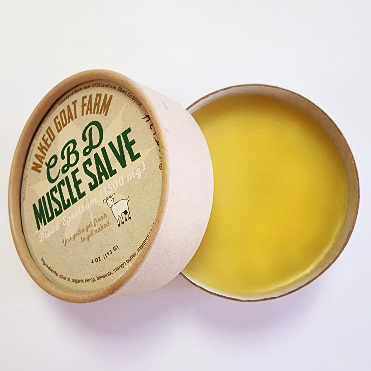 CBD Muscle Salve