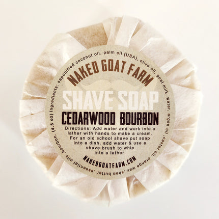 Shaving Soap Cedarwood Bourbon
