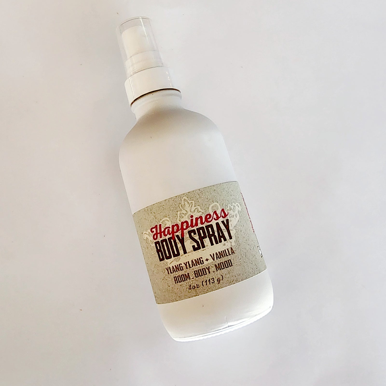 Happiness Body Spray — Ylang Ylang + Vanilla, 4 oz