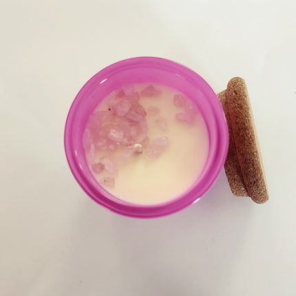Rose Quartz Candle