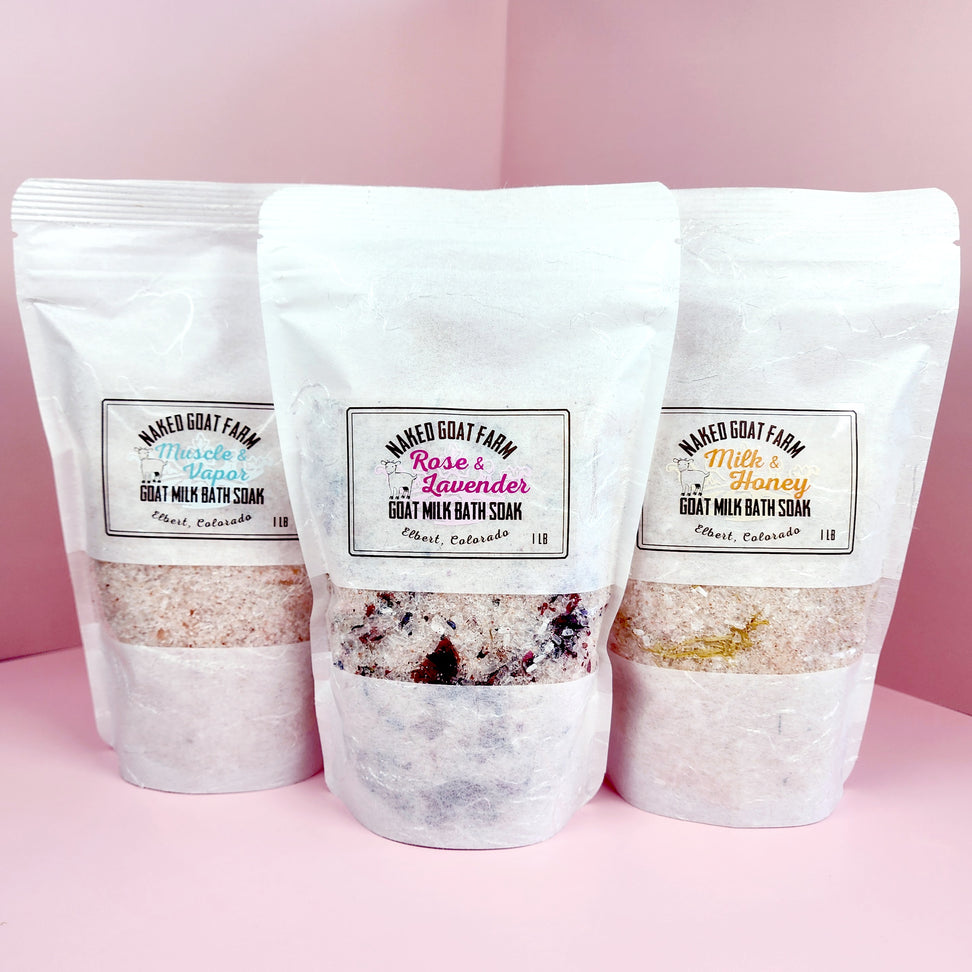 Goat Milk Bath Soak 1 lb