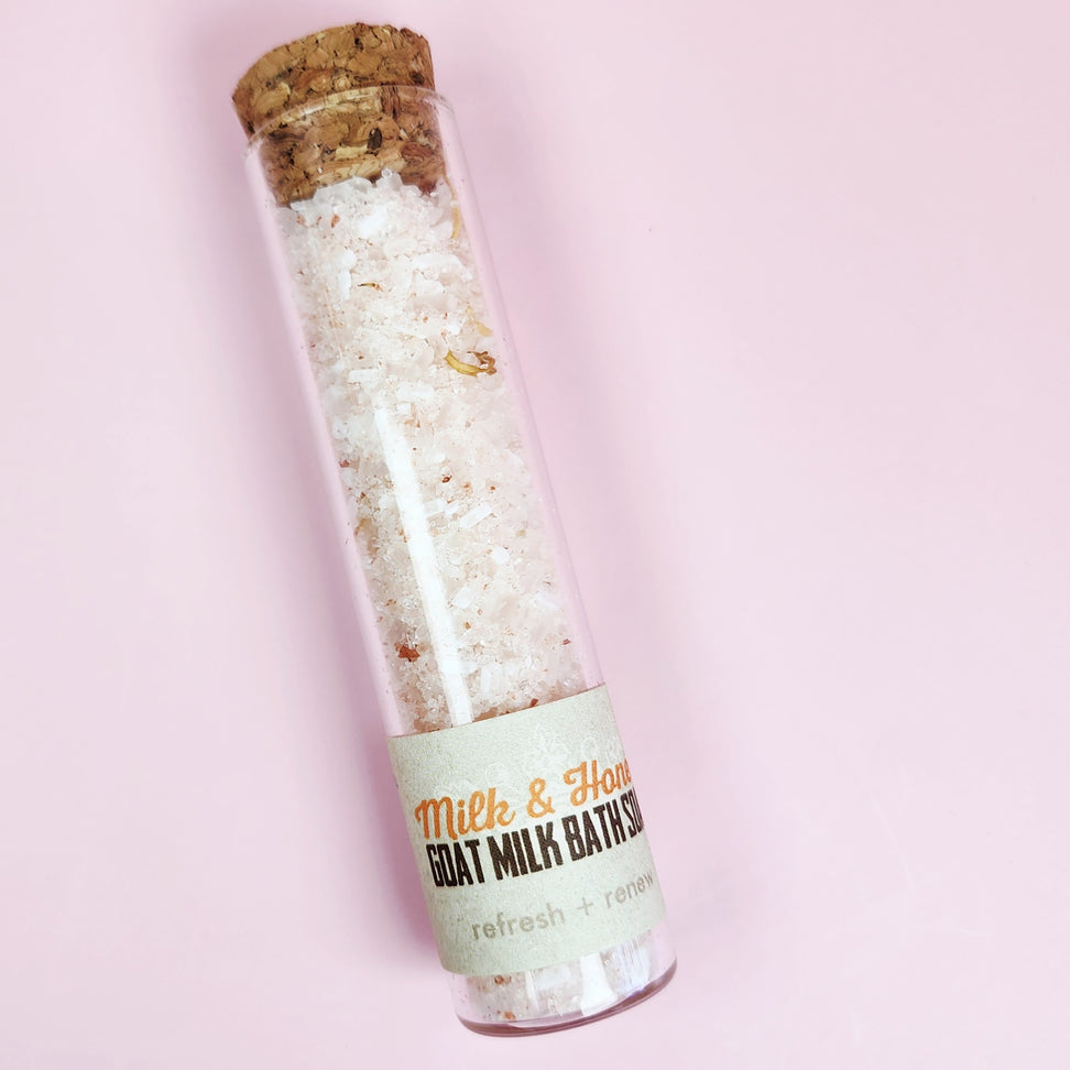 Goat Milk Bath Soak Vial