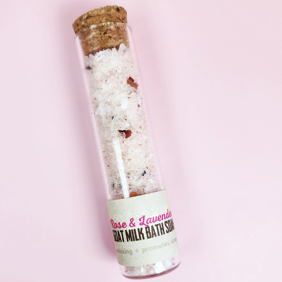 Goat Milk Bath Soak Vial
