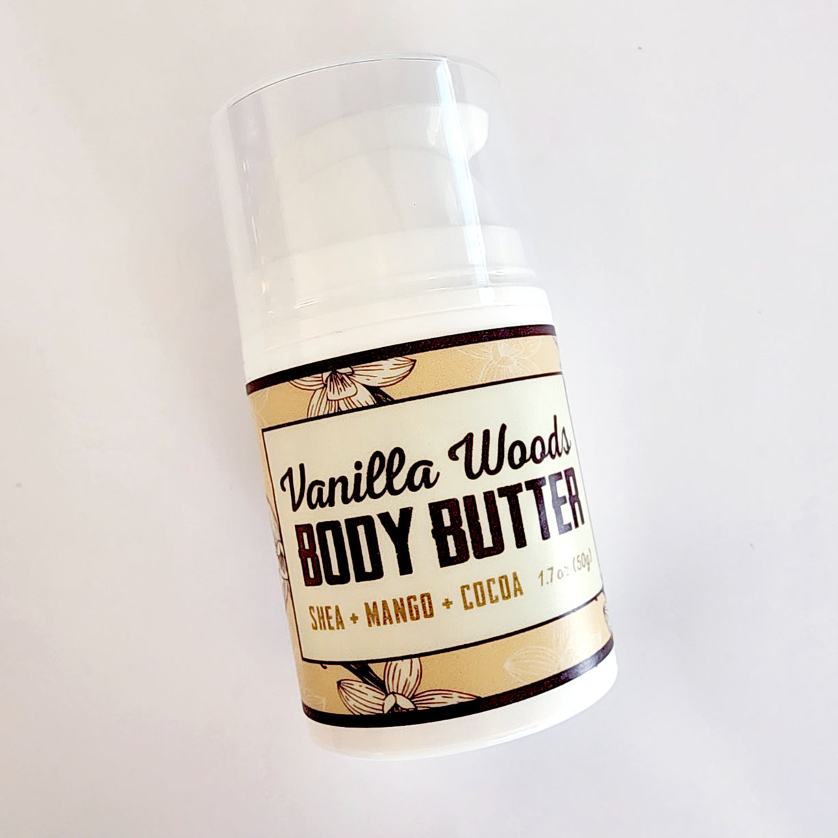 Vanilla Woods Body Butter 1.7 oz front