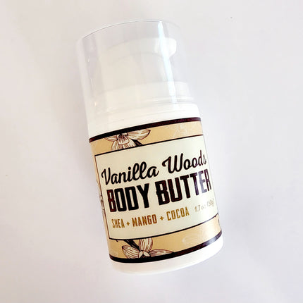 Vanilla Woods Body Butter 1.7 oz front