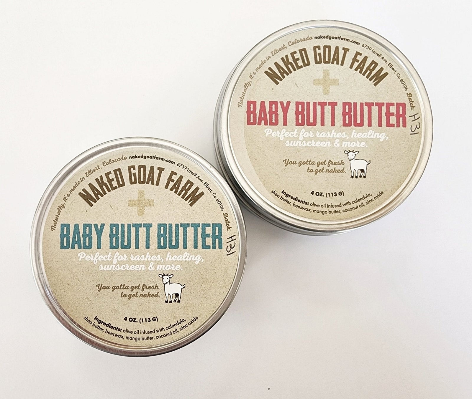 Baby Butt Butter - nakedgoatfarm