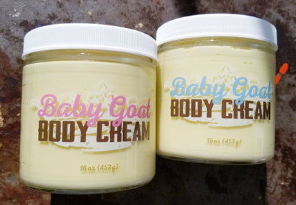 Baby Goat Body Cream 16 oz - nakedgoatfarm