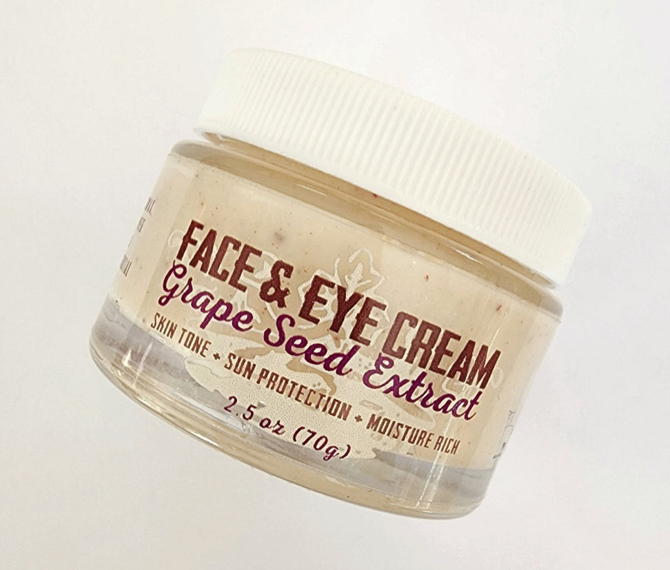 Face & Eye Cream Grape Seed Extract - nakedgoatfarm