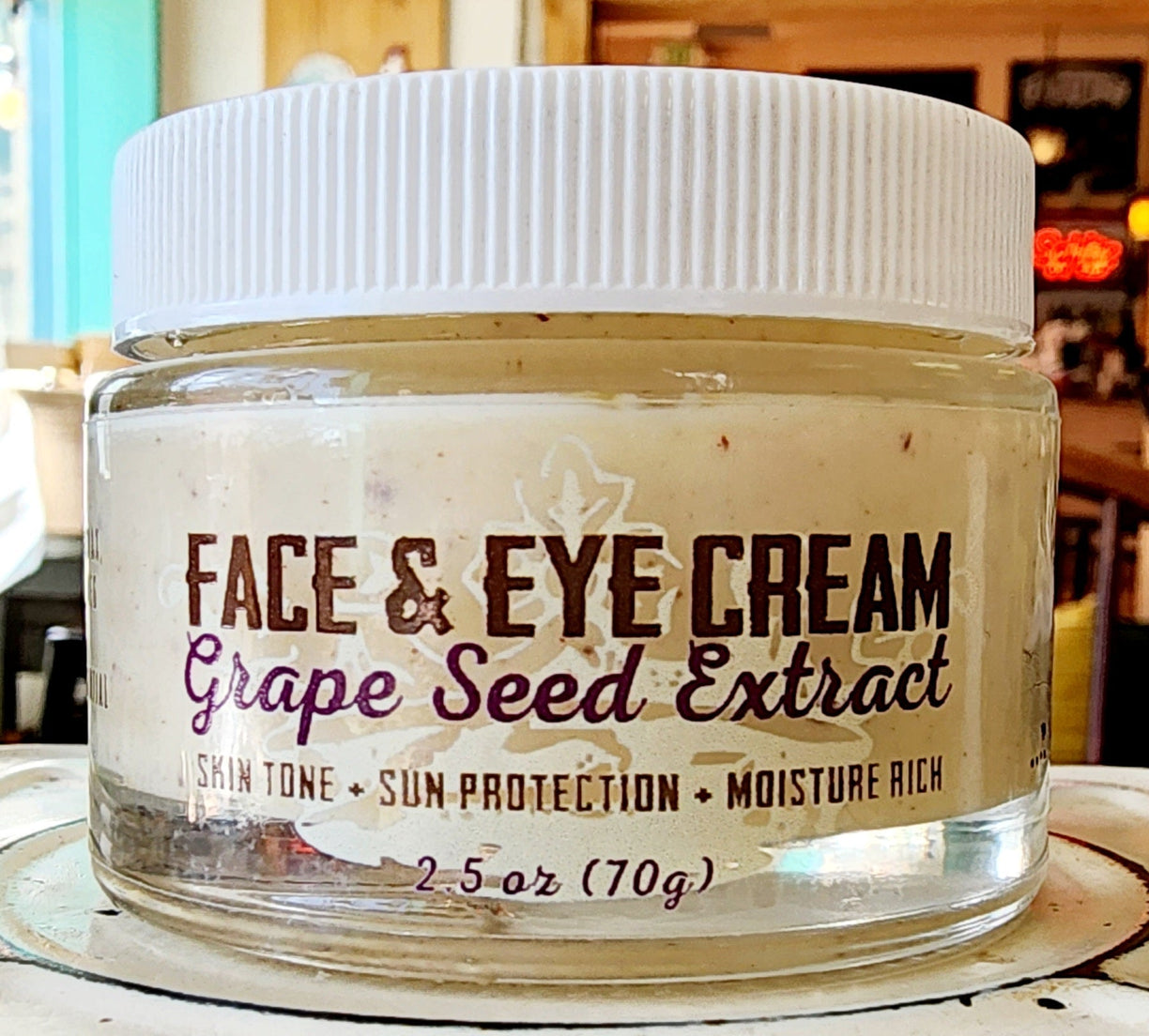 Face & Eye Cream Grape Seed Extract - nakedgoatfarm