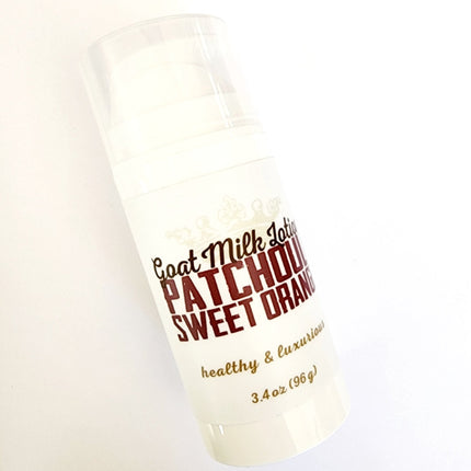 Goat Milk Lotion Pump Bottle – Patchouli Sweet Orange