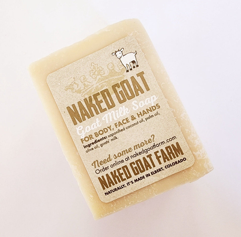 Goat Milk Soap Naked - nakedgoatfarm