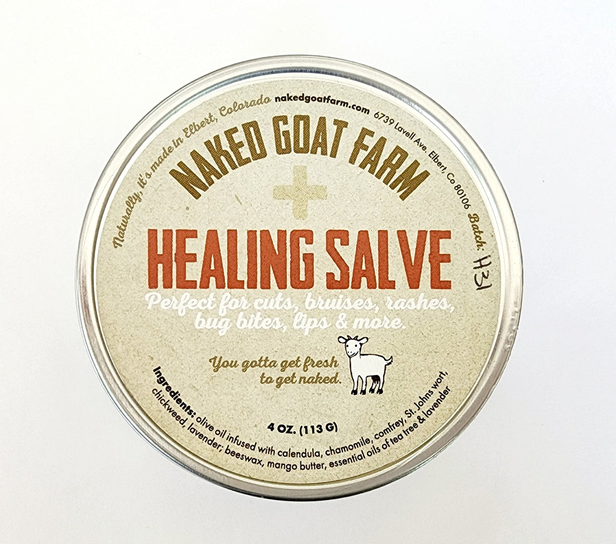 Healing Salve - nakedgoatfarm