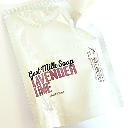 Liquid Goat Milk Soap Pouch – Patchouli Sweet Orange