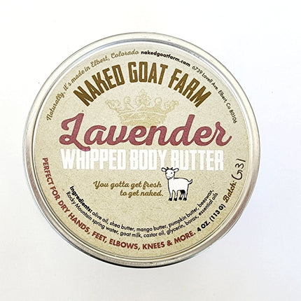 Whipped Body Butter - nakedgoatfarm